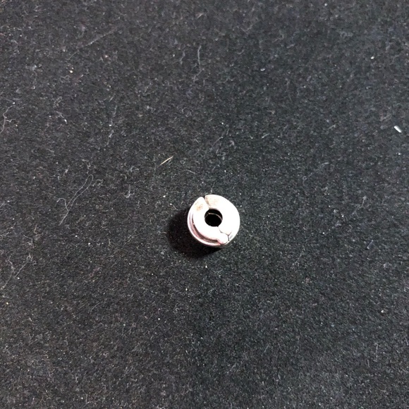 Pandora Polished Ribbons clip sterling silver charm - Picture 10 of 13